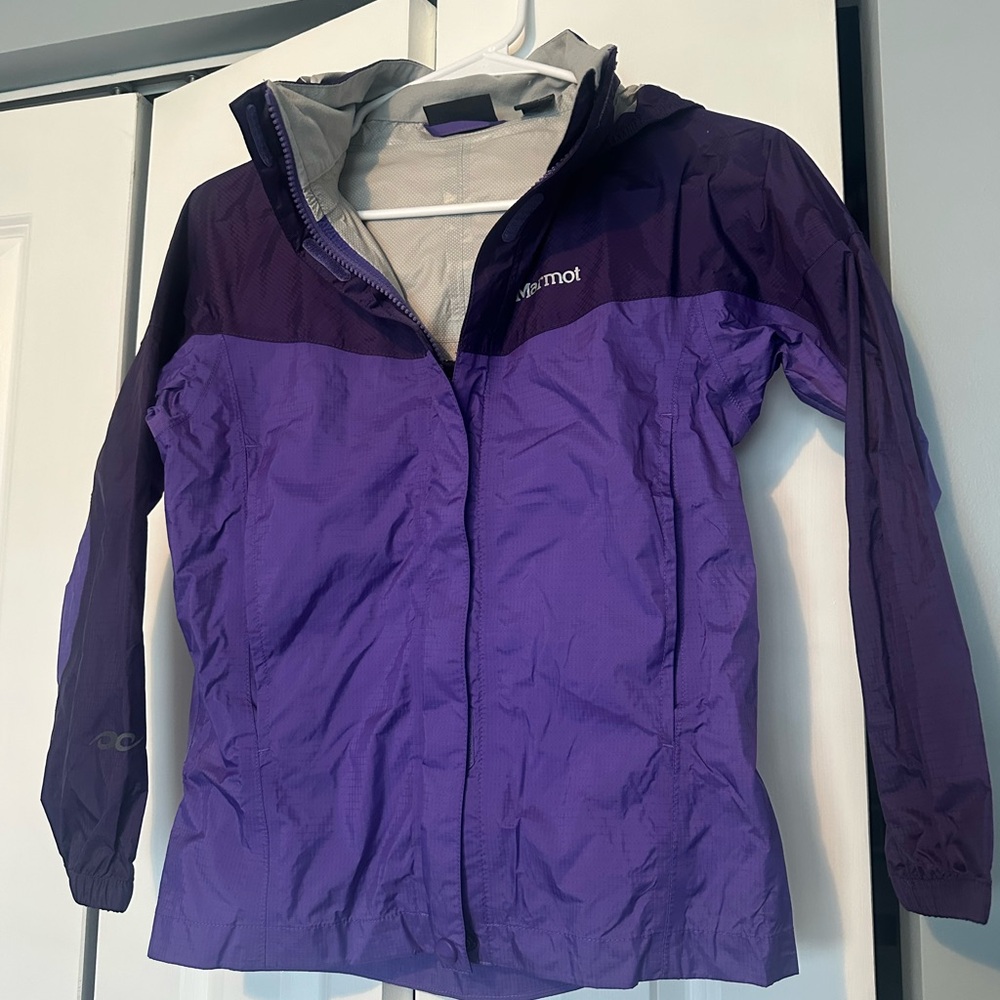 Marmot girls rain jacket
